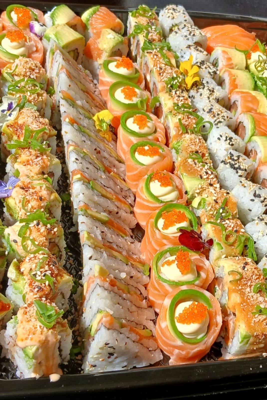 Sushi cake